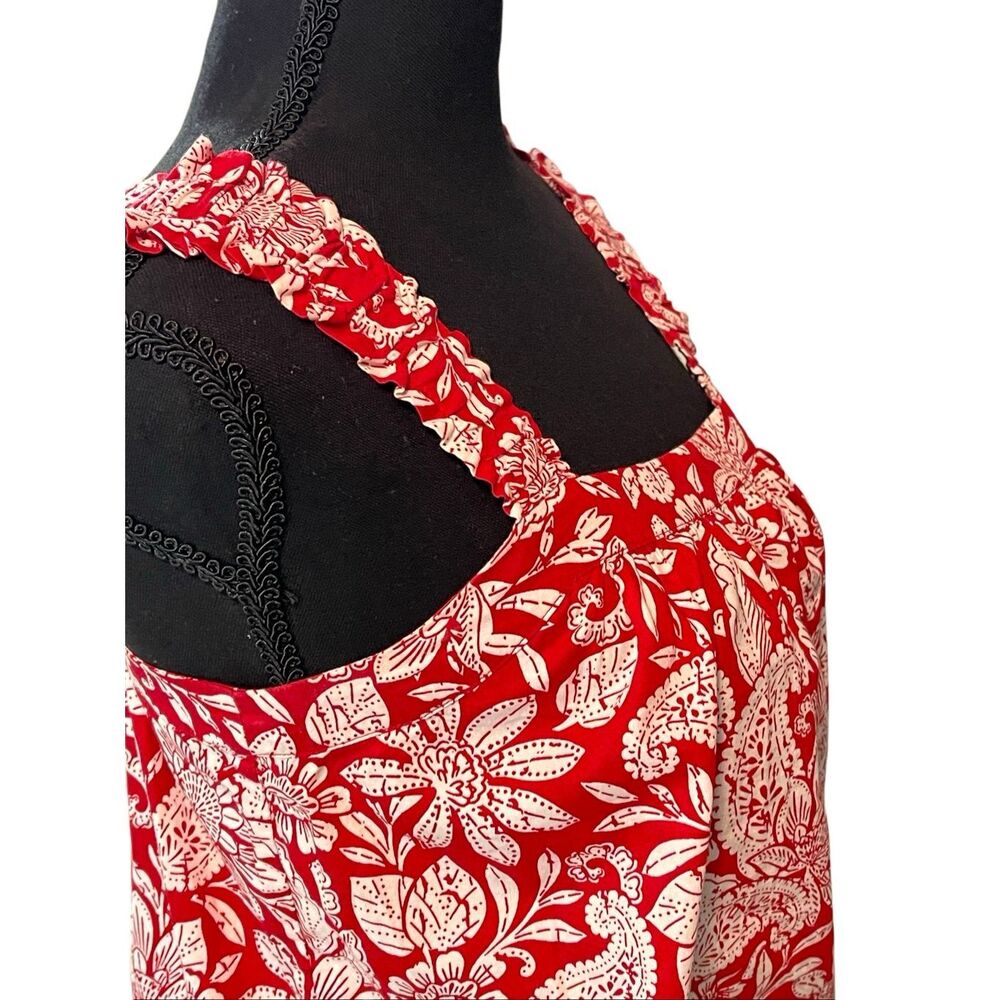 Loft Women’s Flowered Halter Tank Top - Picture 10 of 14
